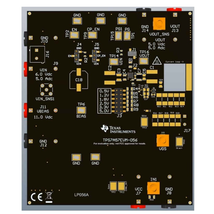 Texas Instruments TPS7A57EVM-056 Evaluation Module